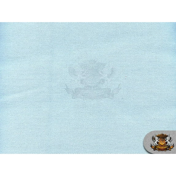 Canvas Duck 10 oz Dyed Solid Fabric LIGHT BLUE / 54" W / Sold by the yard