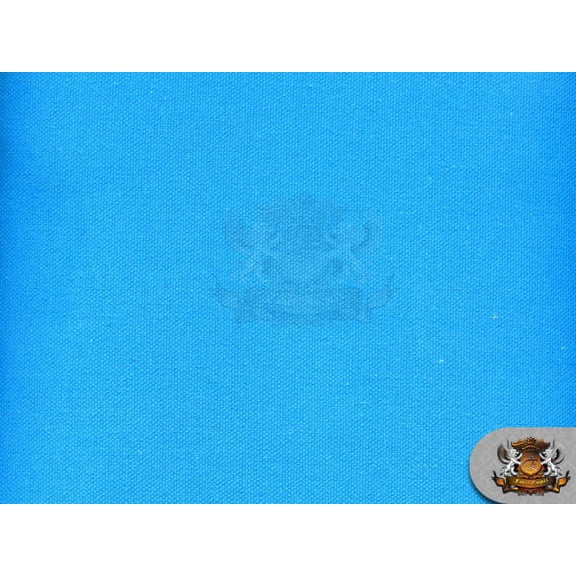 Canvas Duck 10 oz Dyed Solid Fabric TURQUOISE / 54" W / Sold by the yard