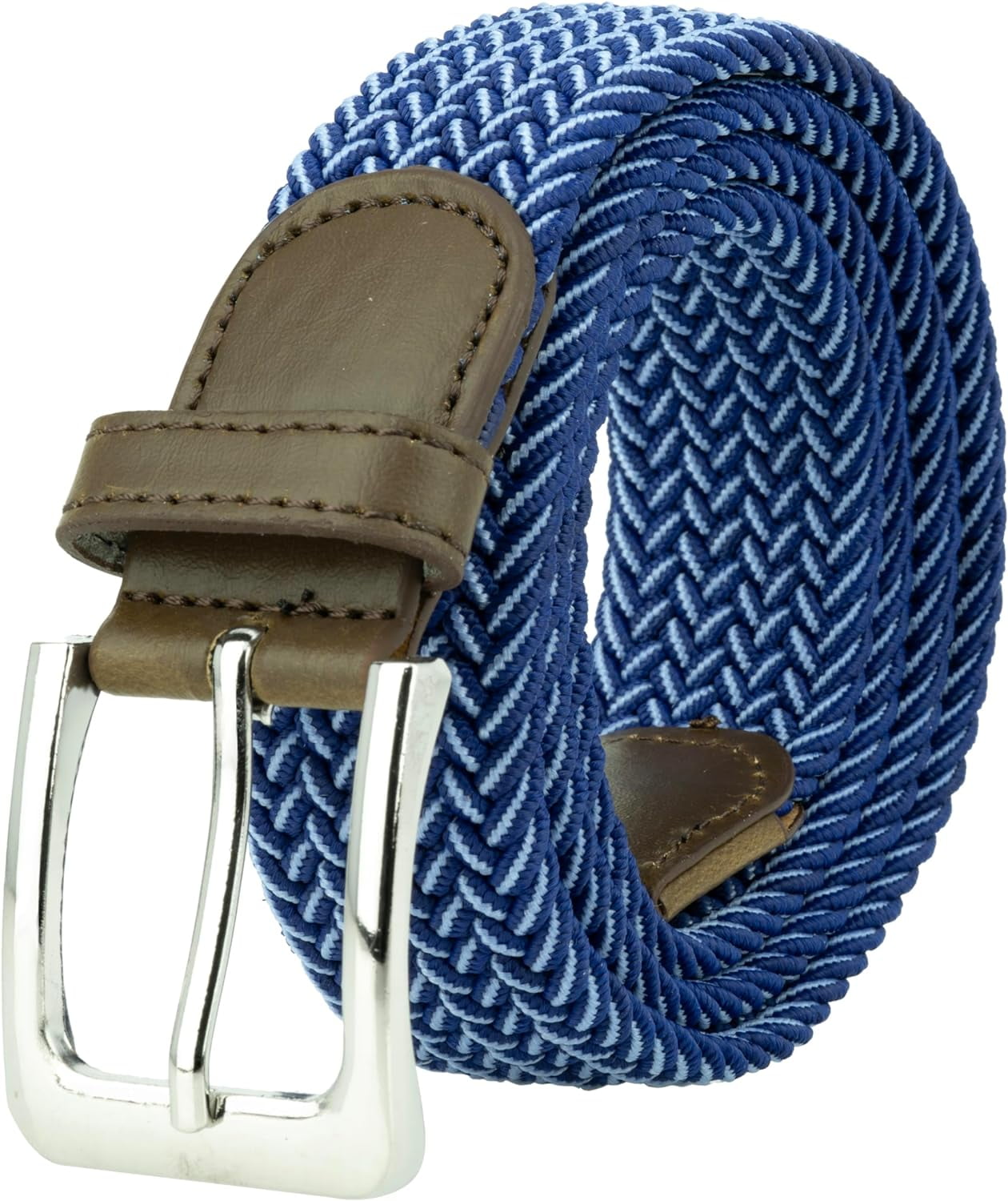 Canvas Elastic Fabric Woven Stretch Multicolored Braided  display picture 2