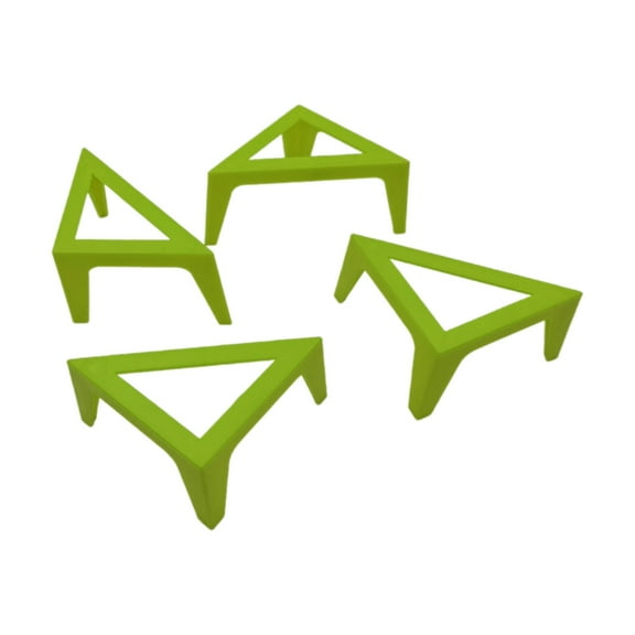 Canvas Feet Risers Set of 4 Canvas Stands Set Convenient Paints Pouring Support for Canvas Art Classes Painting Supplies