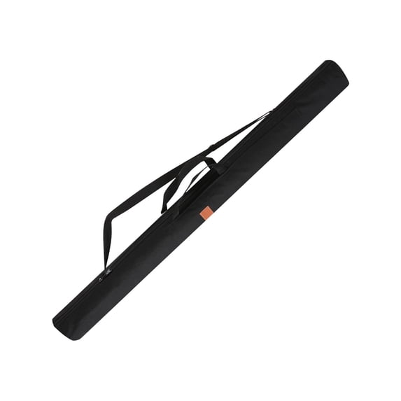 Canvas Fishing Rod Bag with Adjustable Shoulder Strap, 47in Multi-purpose Lightweight Large Capacity Fishing Gear Storage Case