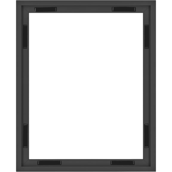 Canvas Float Frames 16x20 Canvas Black Finish Frame, Vertical & Horizontal Wall Hanging Large Frame for Canvas Paintings (1-Pack)