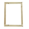 thumbnail image 1 of Canvas Float Frames, Natural Wood Grain Frame for Finished Canvases, Vertical & Horizontal Wall Hanging Large Frame with Adhesive for Canvas Paintings, 1 of 3