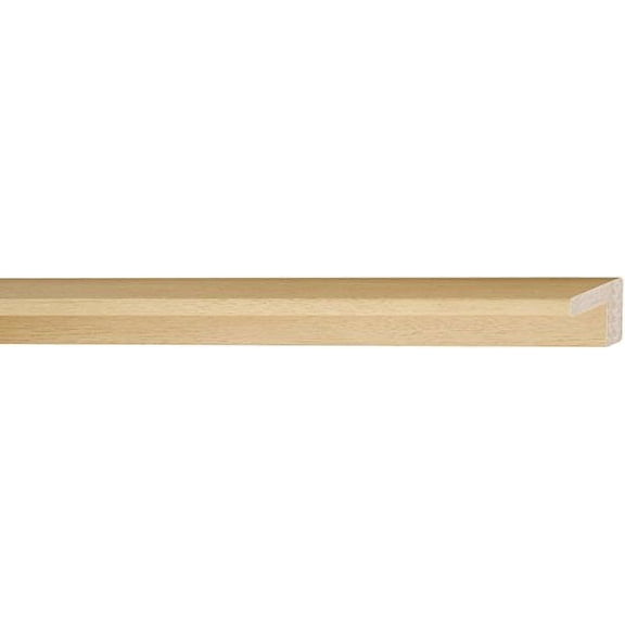 Canvas Floater Frame Moulding (Wood) 18Ft Bundle - Contemporary Natural Finish - 1" Width - 1"