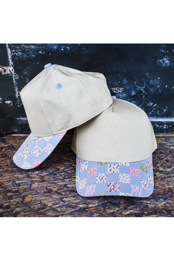 Canvas Floral Patchwork Bill Magna Pony Cap