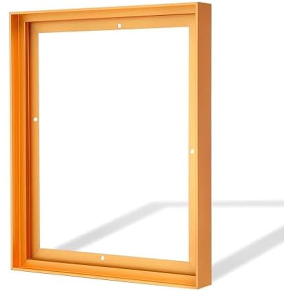 Canvas Frame 36x48, DIY Metal Canvas Floater Frame, 1.5" Deep Canvas Floating Frame,Frames for Canvas Art, Floater Frame for Canvas Painting, Floating Frame for Canvas (Gold,36"x48")$$Art & Craft