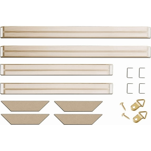 Canvas Frame Kit 14x18 Inch Stretcher Bar for Oil Painting & Wall Art Customized Wooden Art Frames