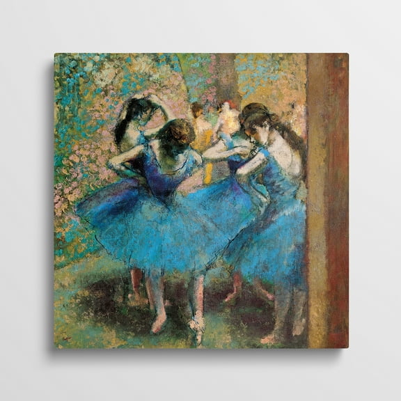 Canvas Gallery Wrap - Dancers In Blue, 1890