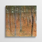 Canvas Gallery Wrap - Forest of Beech Trees