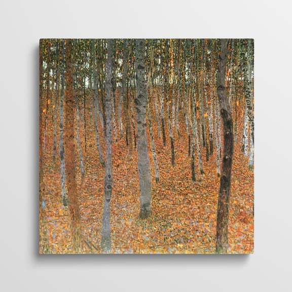 Canvas Gallery Wrap - Forest of Beech Trees