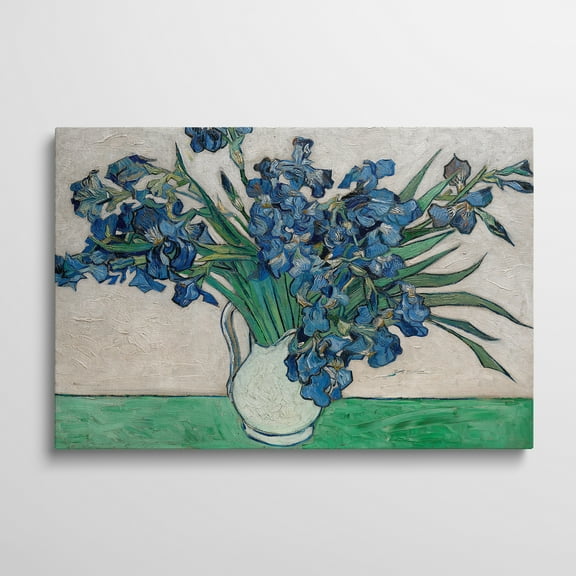 Canvas Gallery Wrap - Irises, 1890