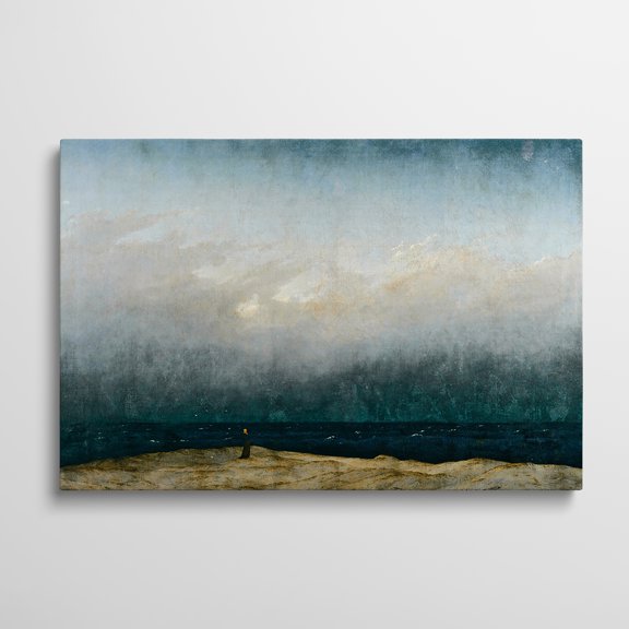 Canvas Gallery Wrap - Monk by sea, 1809