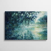 Canvas Gallery Wrap - Morning on the Seine, near Giverny