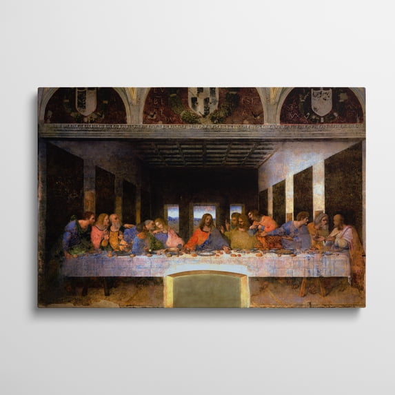 Canvas Gallery Wrap - The Last Supper, 1495-1498