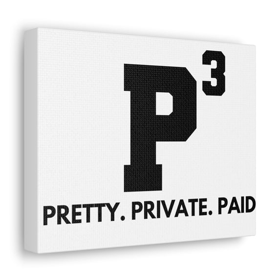 Canvas Gallery Wraps- Pretty Private and Paid