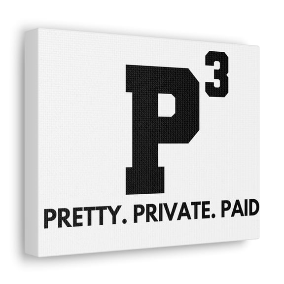 Canvas Gallery Wraps- Pretty Private and Paid