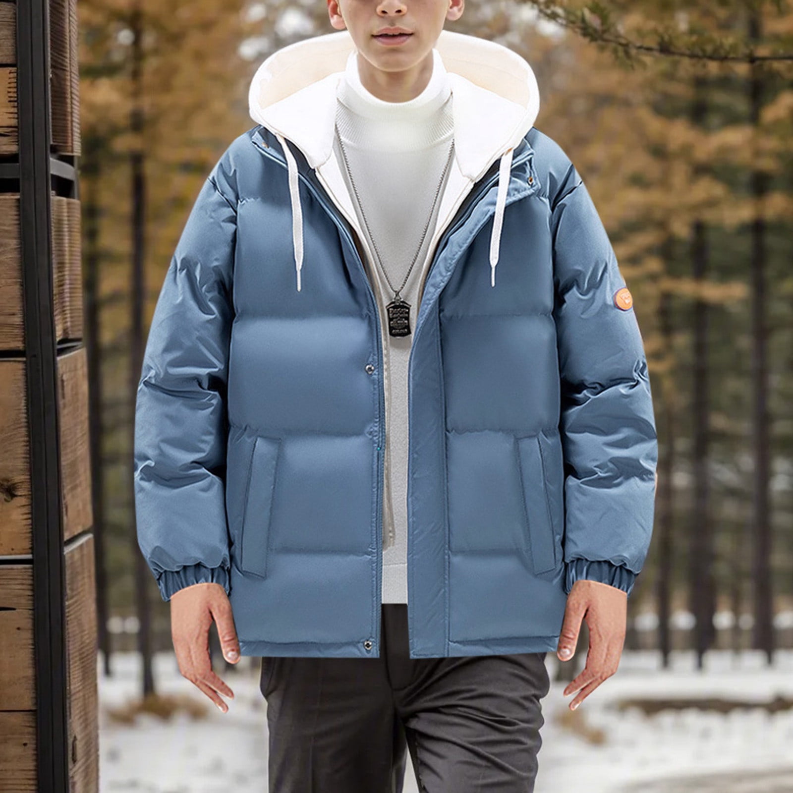 Puffy waterproof jacket sale