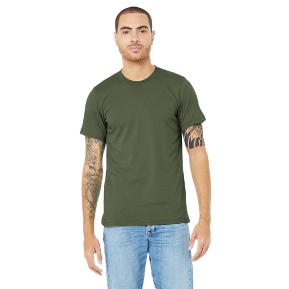 Canvas Jersey Crew Neck Short Sleeve T-Shirt