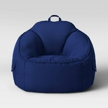Canvas Kids' Bean Bag Chair Blue