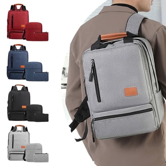 american crew backpack canvas leather The Day Pack