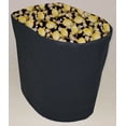 thumbnail image 1 of Canvas Lemon Blossoms Food Processor Cover by Penny's Needful Things (Black, Small), 1 of 3