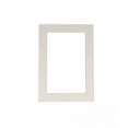 thumbnail image 1 of Canvas Linen Texture Photo Mat - White 28x40 for 24x36 Posters - Fits 28x40 Frame, 1 of 4