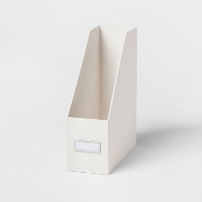 Canvas Magazine File Holder and Organizer