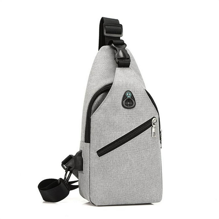 Canvas Men s Shoulder Bag Casual Simple Lightweight Small Travel Crossbody Bag Men Messenger Bag