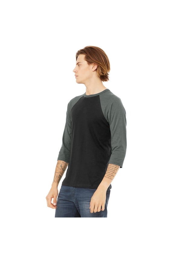 Mens 3/4 Sleeve Baseball T-Shirt