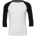 thumbnail image 1 of Canvas Mens 3/4 Sleeve Baseball T-Shirt, 1 of 5