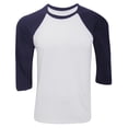 thumbnail image 1 of Canvas Mens 3/4 Sleeve Baseball T-Shirt, 1 of 5