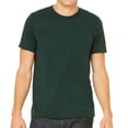 thumbnail image 1 of Canvas Mens Triblend Crew Neck Plain Short Sleeve T-Shirt, 1 of 4