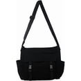 thumbnail image 1 of Canvas Messenger Bag Large Hobo Crossbody Bag with Multiple Pockets Canvas Shoulder Tote Bag for Women and Men, 1 of 7