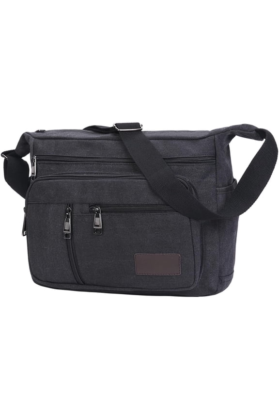 Canvas Messenger Bag, Satchel Bag  Canvas  Bags Crossbody Laptop Side Bag for Work School Travel