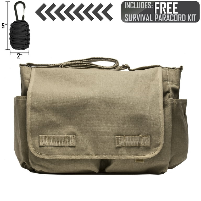 Canvas messenger bag clearance walmart