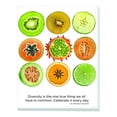 thumbnail image 1 of Canvas Motivational Breakroom, Fruit, Diversity, 1 of 1