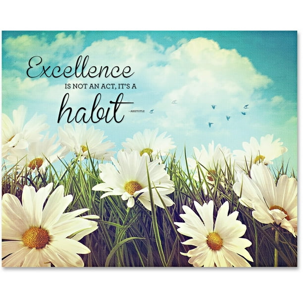 Advantus Excellence Motivational Canvas Print