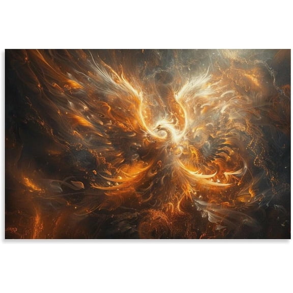 Canvas Nirvana Interior Canvas Painting Strange Animals Super Realistic Animal Illustration Art Panel Wall Picture Poster Wall Hanging Sofa Background Painting 12x16 inch Unframed