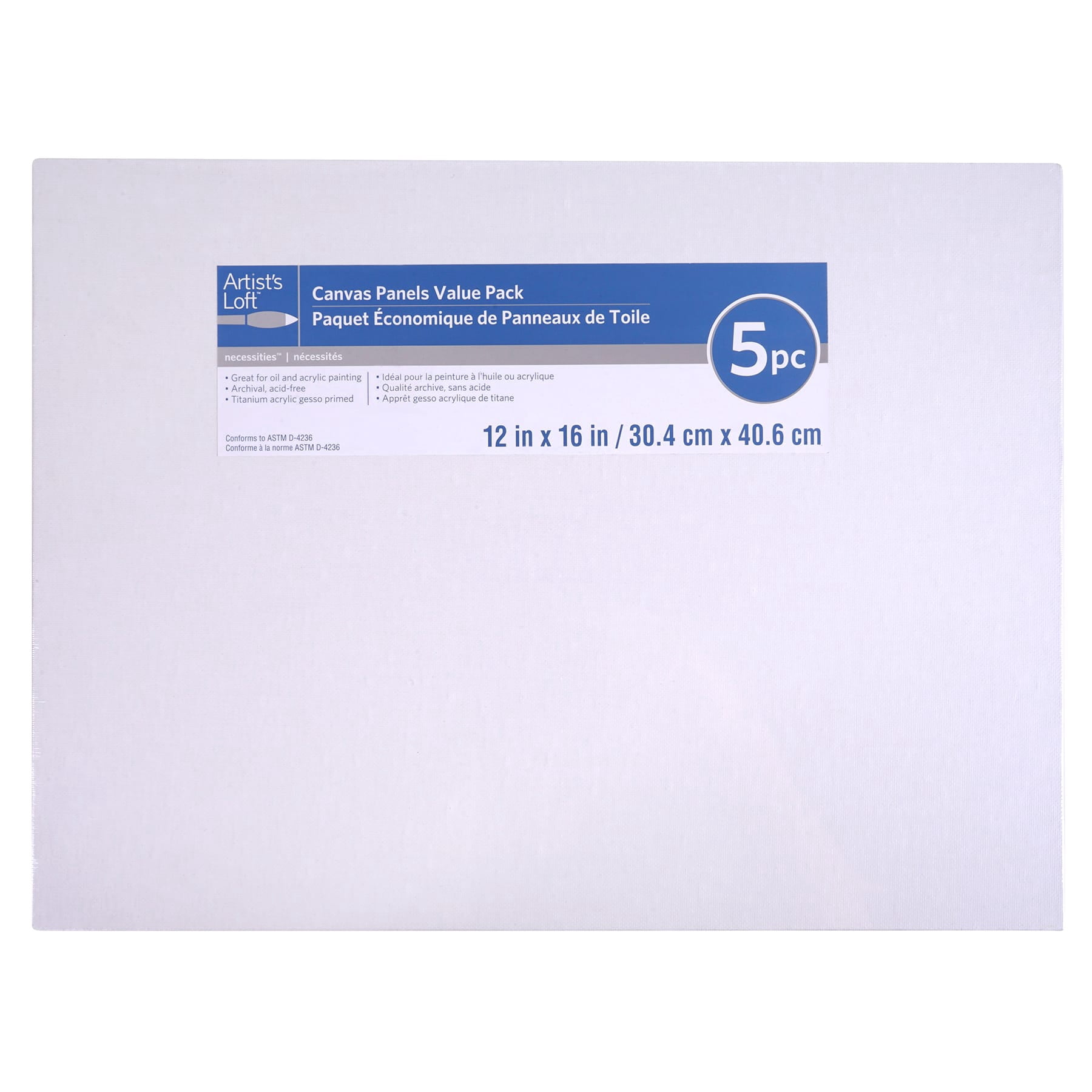 Canvas Panel Value Pack by Artist's Loft Necessities - Walmart.com