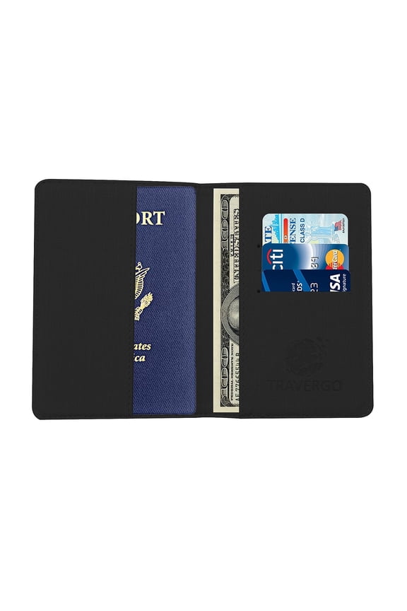 Canvas Passport Holder, Pink TR1220PK