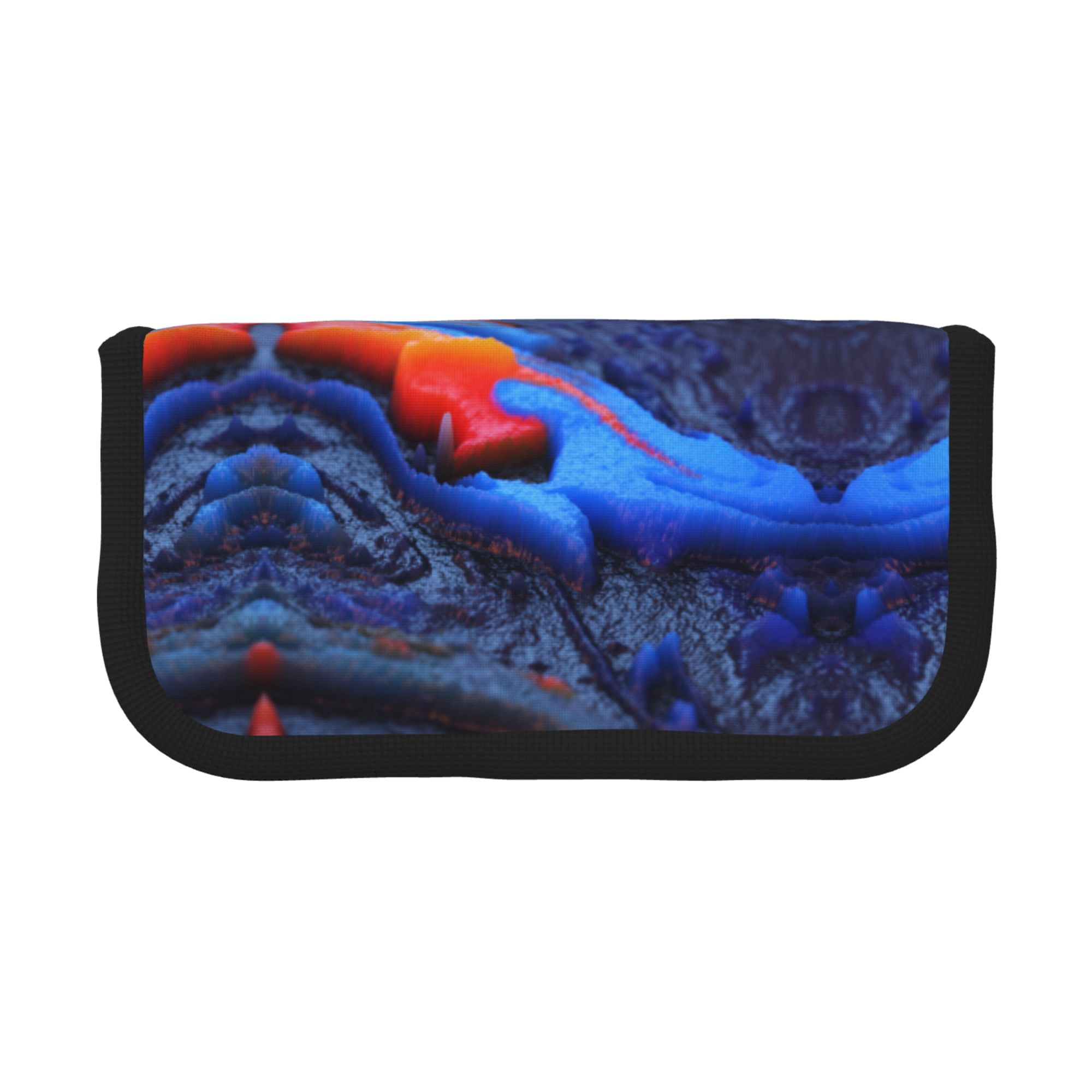 Canvas Pen Case Colorful Abstract Lava Background Large Capacity Pencil ...