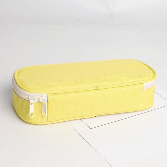 Canvas Pencil Pouch, Pencil Case Cloth Pencil Case Large Capacity Student Pencil Case