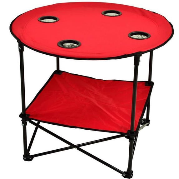 Canvas Picnic Table - Red