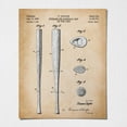 thumbnail image 1 of Canvas Poster -Baseball Bedroom Decor, Baseball Bat Patent Poster Print, Ready To Hang No Frame Poster, p2313c-16x20, 1 of 2