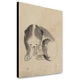 thumbnail image 1 of Canvas Print: A Cat Cleaning Its Claws, circa 1830, 1 of 3