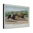 thumbnail image 1 of Canvas Print: A Close Lap On The Run In, 1886, 1 of 3