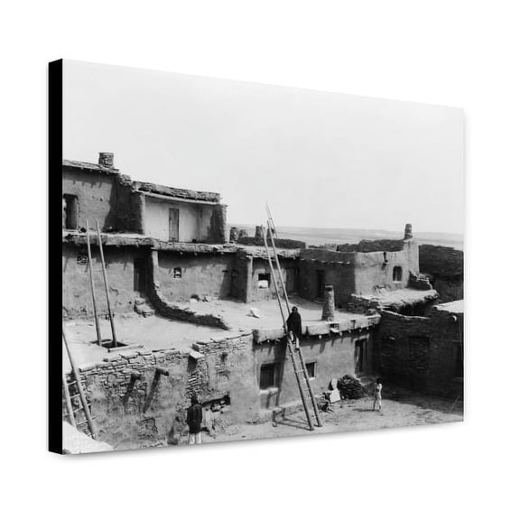 Canvas Print: A Corner Of Zuni, 1903