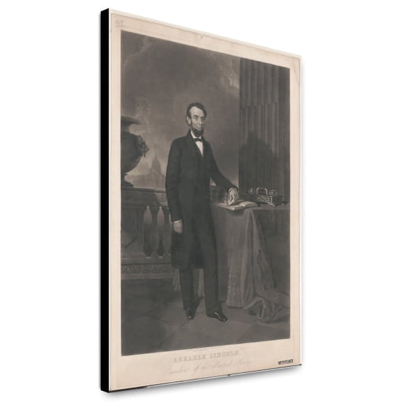 Canvas Print: Abraham Lincoln - President Of The United States