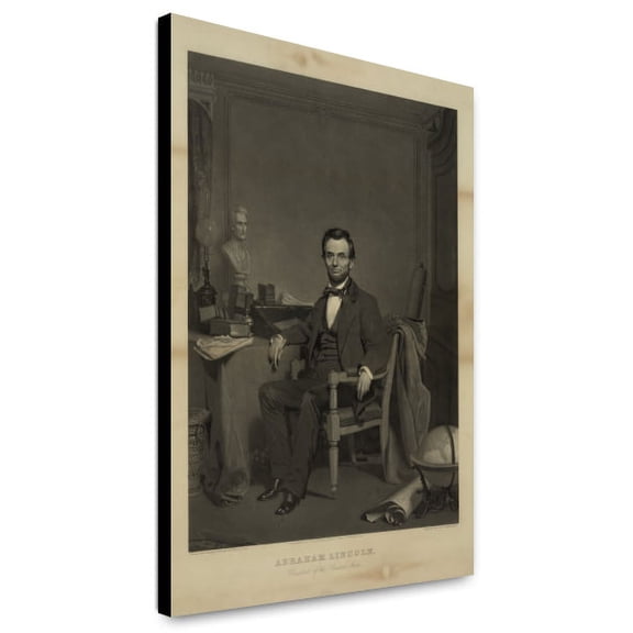 Canvas Print: Abraham Lincoln - President Of The United States