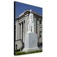 thumbnail image 1 of Canvas Print: Abraham Lincoln Statue At The Old District Courthouse, Indiana Ave, 1 of 3